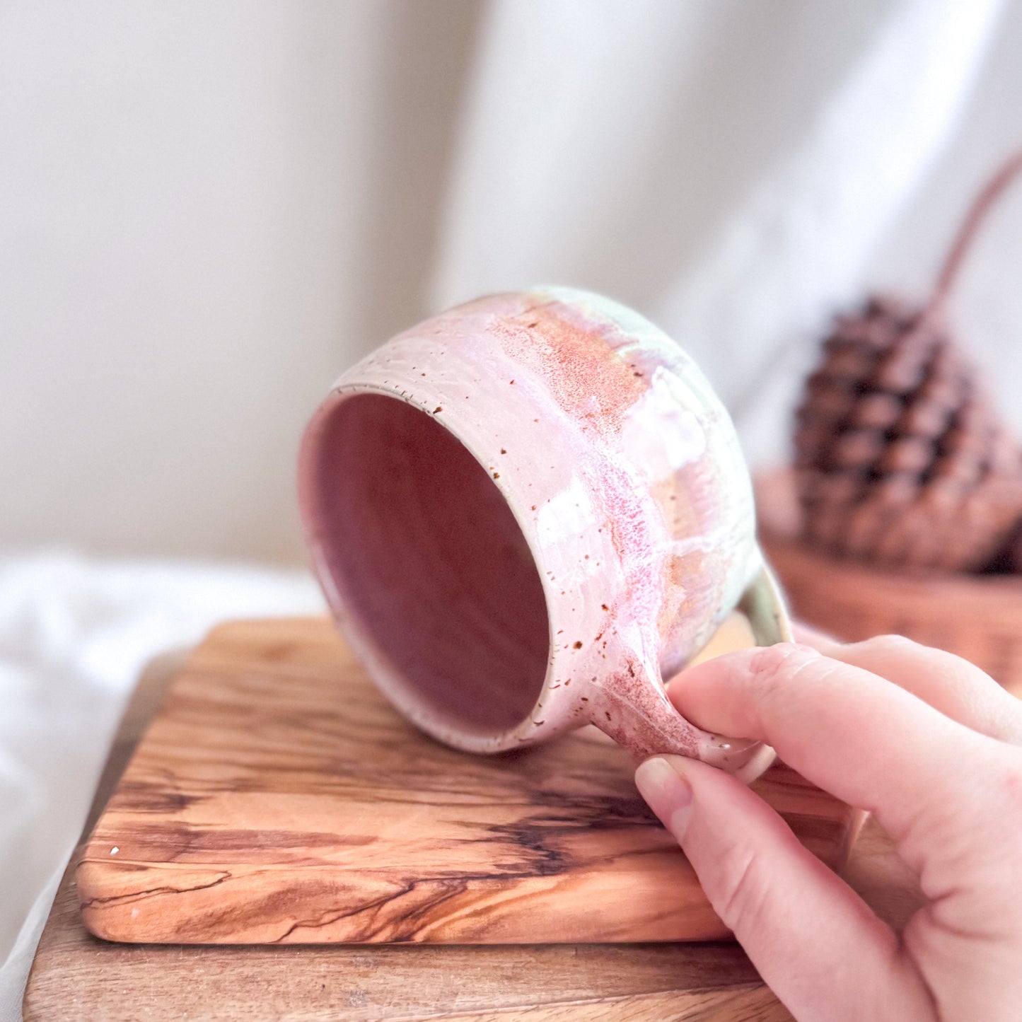 Strawberry Peppermint Lotti Mug #1