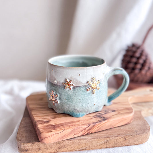 Pine Frost Snowflake Mug #2