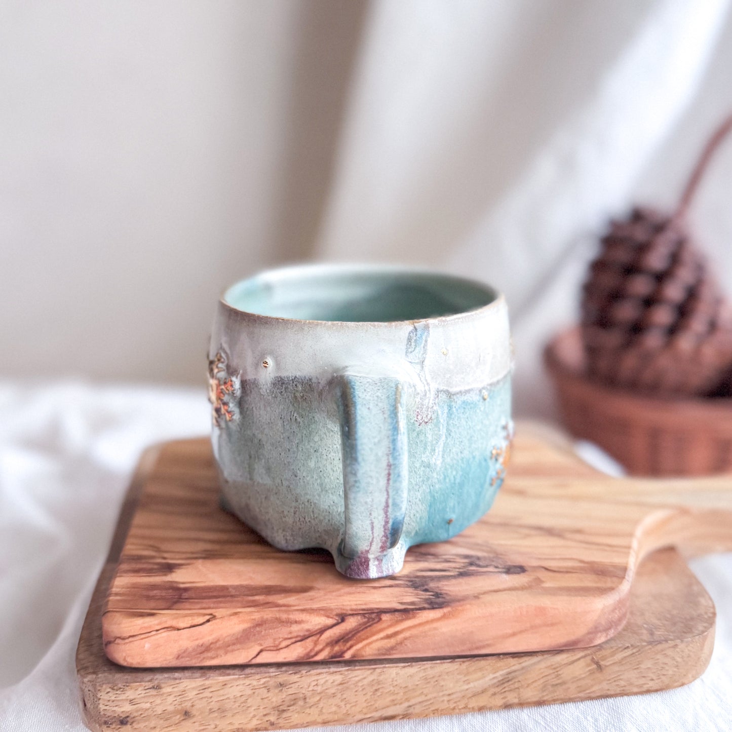 Pine Frost Snowflake Mug #2