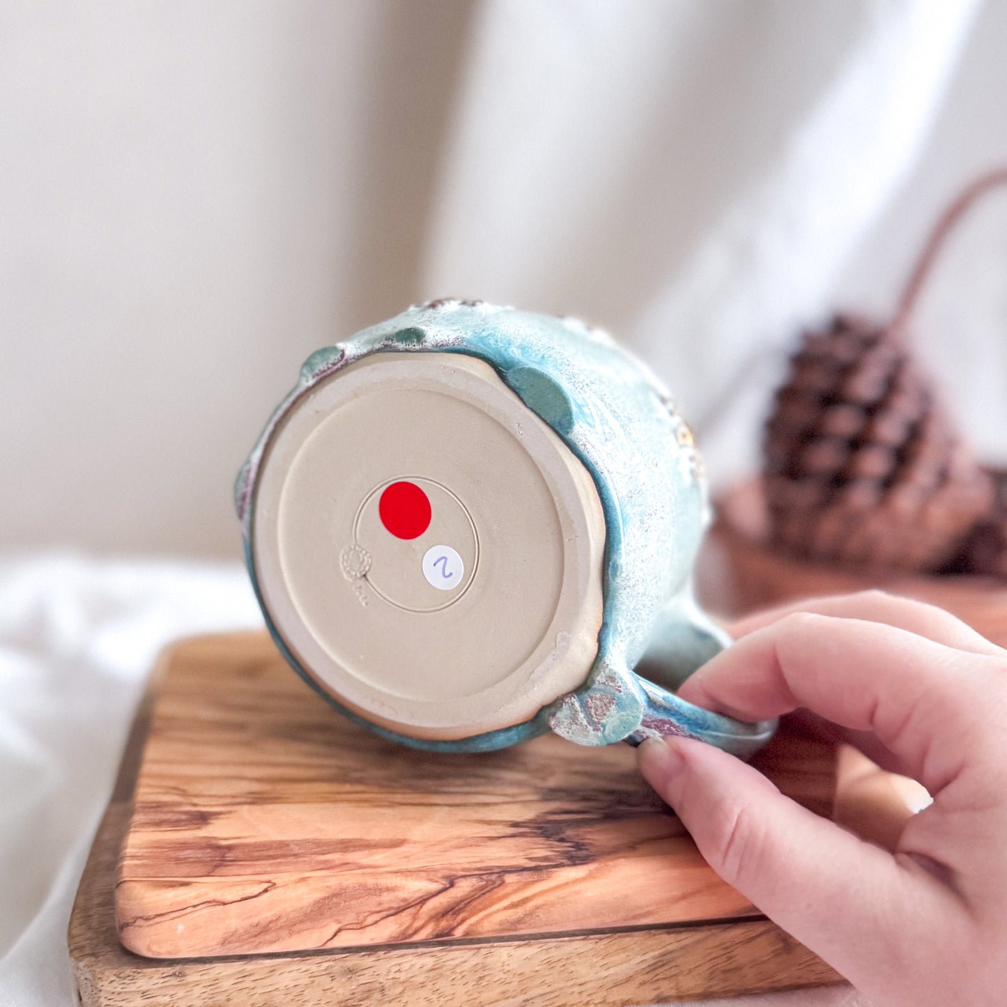 Pine Frost Snowflake Mug #2