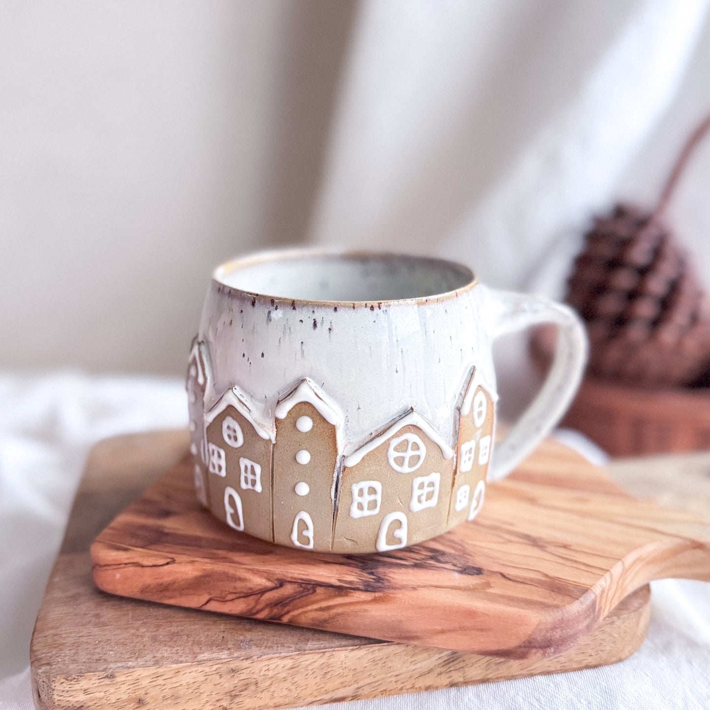 Gingerbread Tapered Mug #4