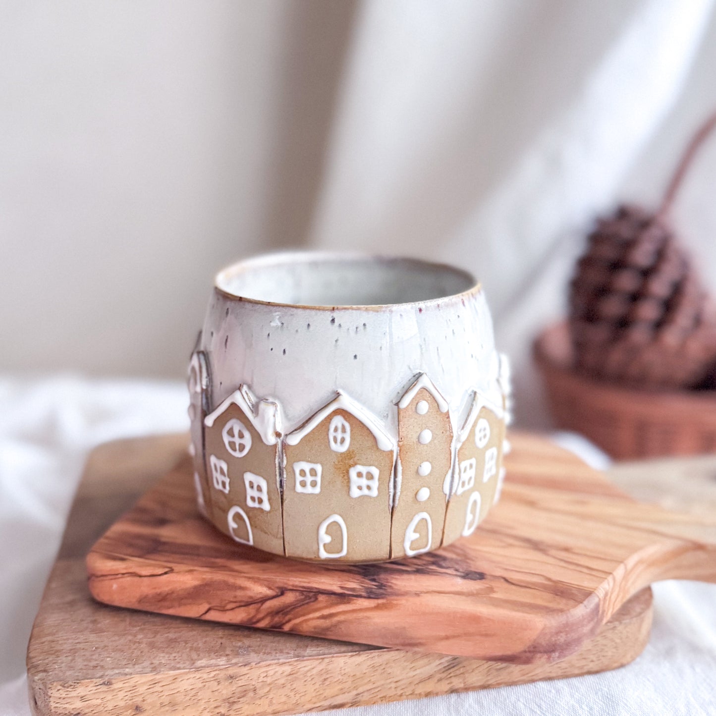 Gingerbread Tapered Mug #4