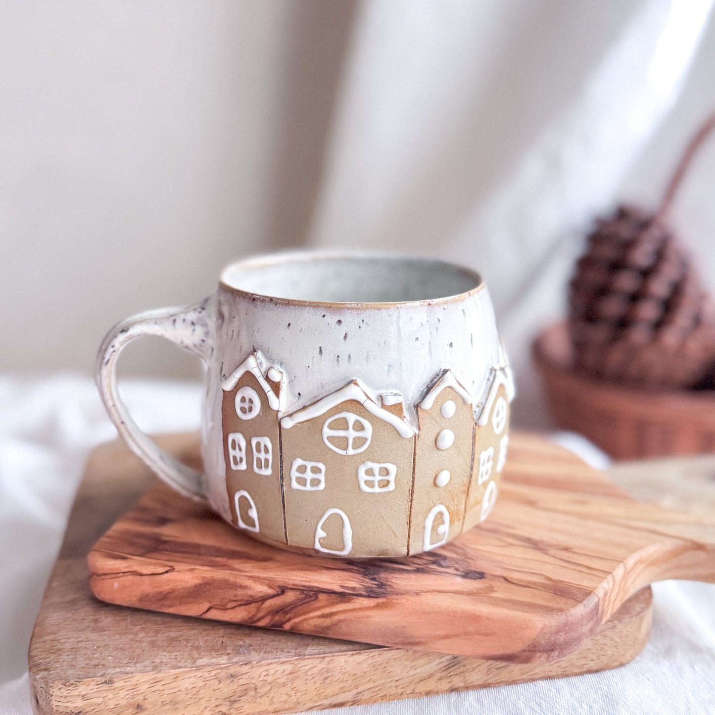 Gingerbread Tapered Mug #4