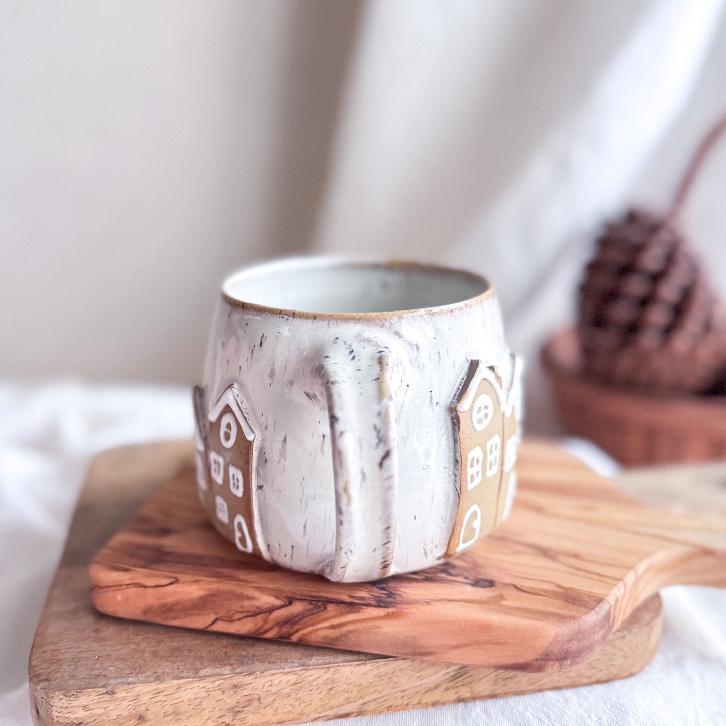 Gingerbread Tapered Mug #4