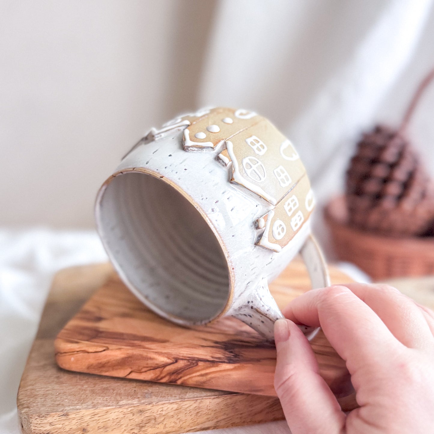 Gingerbread Tapered Mug #4