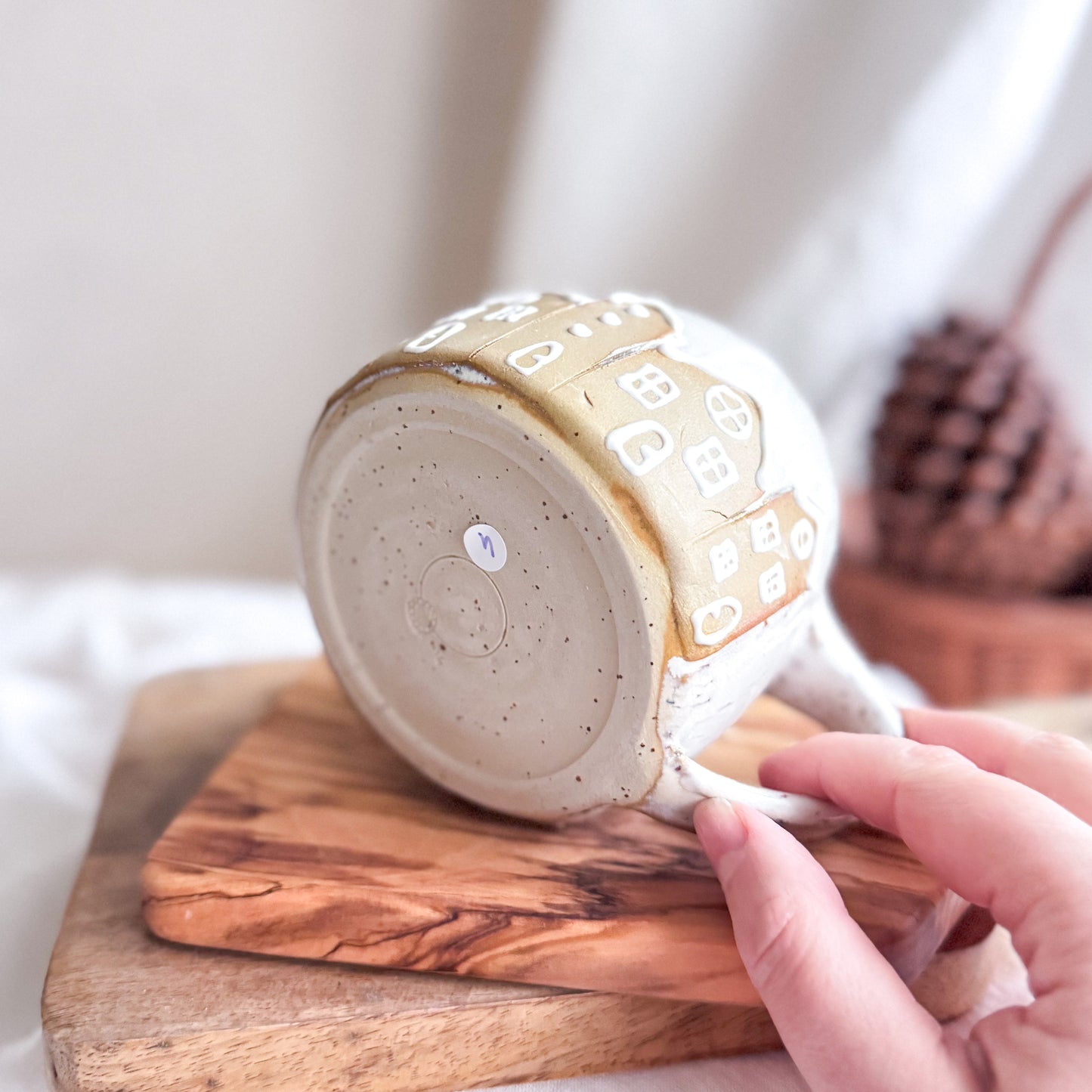 Gingerbread Tapered Mug #4