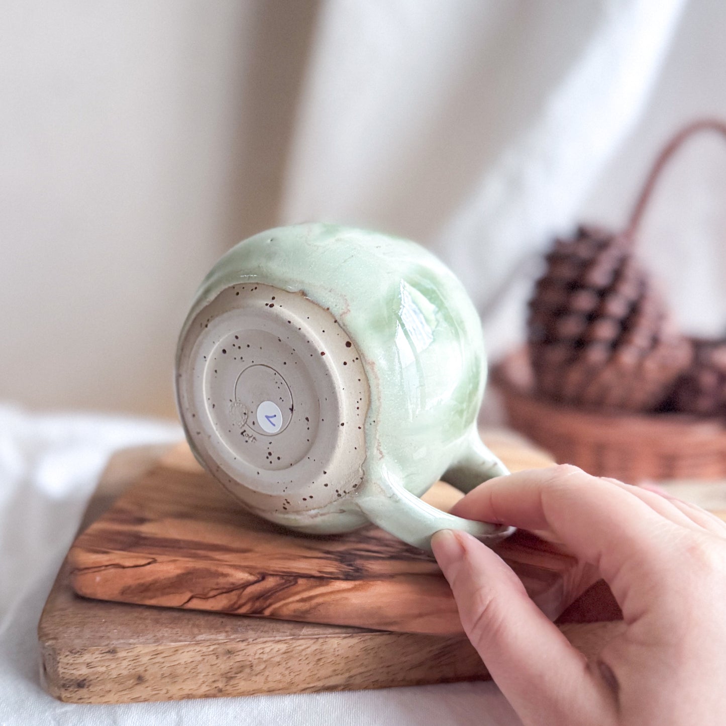 Green Valentine Lotti Mug #1