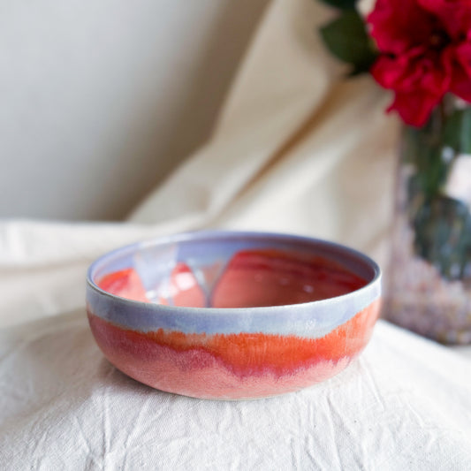 Fire Sunset Side Plate #11